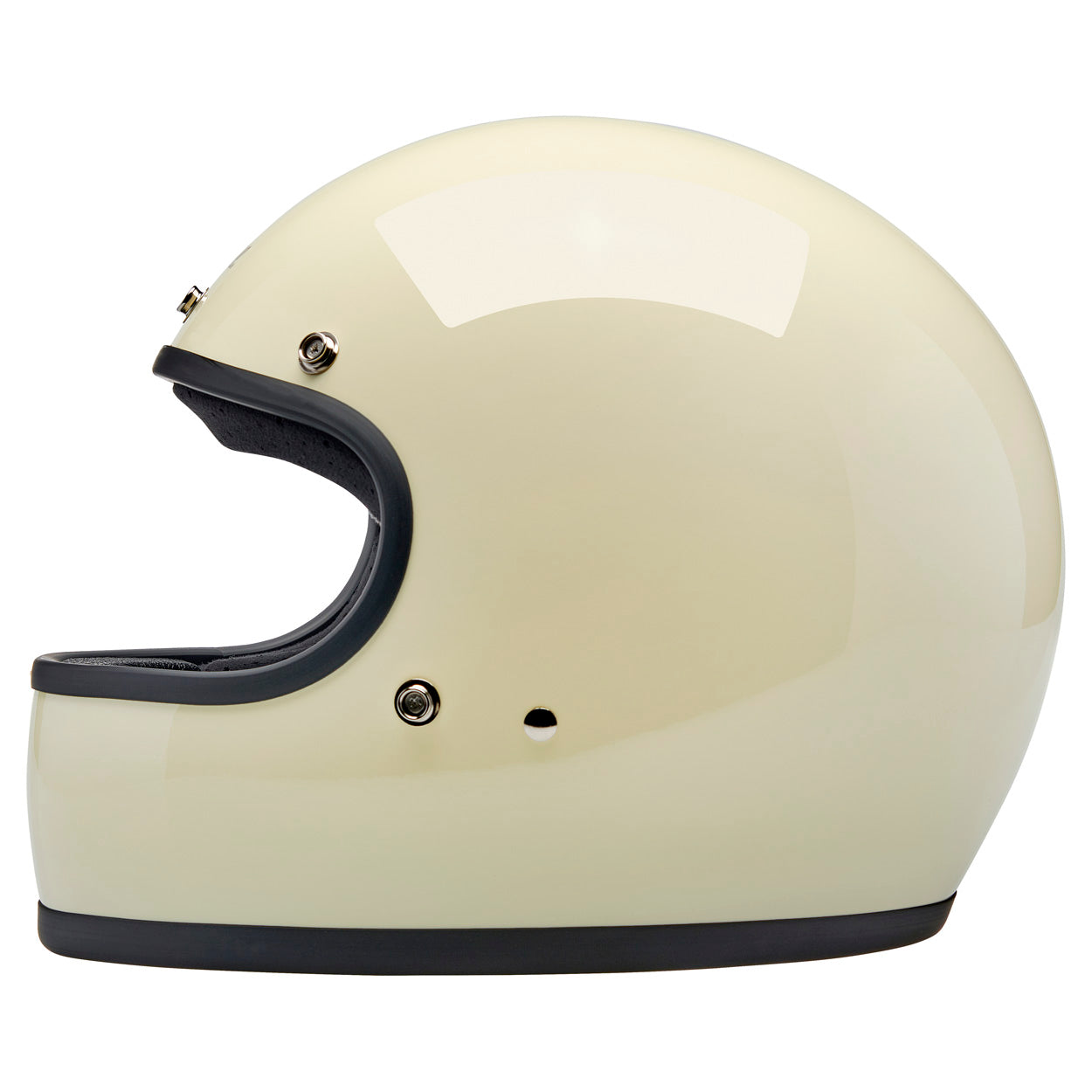 Gringo ECE R22.06 Helmet - Gloss Vintage White