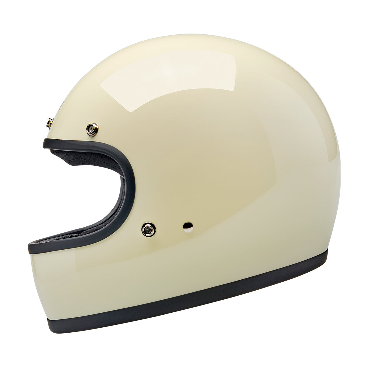 Gringo ECE R22.06 Helmet - Gloss Vintage White
