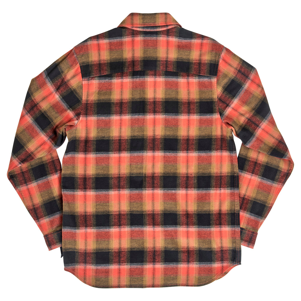 Hi Test Flannel - Rust