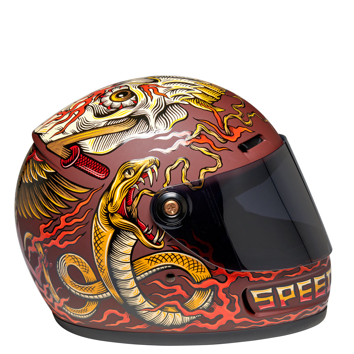 Custom Painted Gringo SV Helmet by Jake "Creep" Crawley