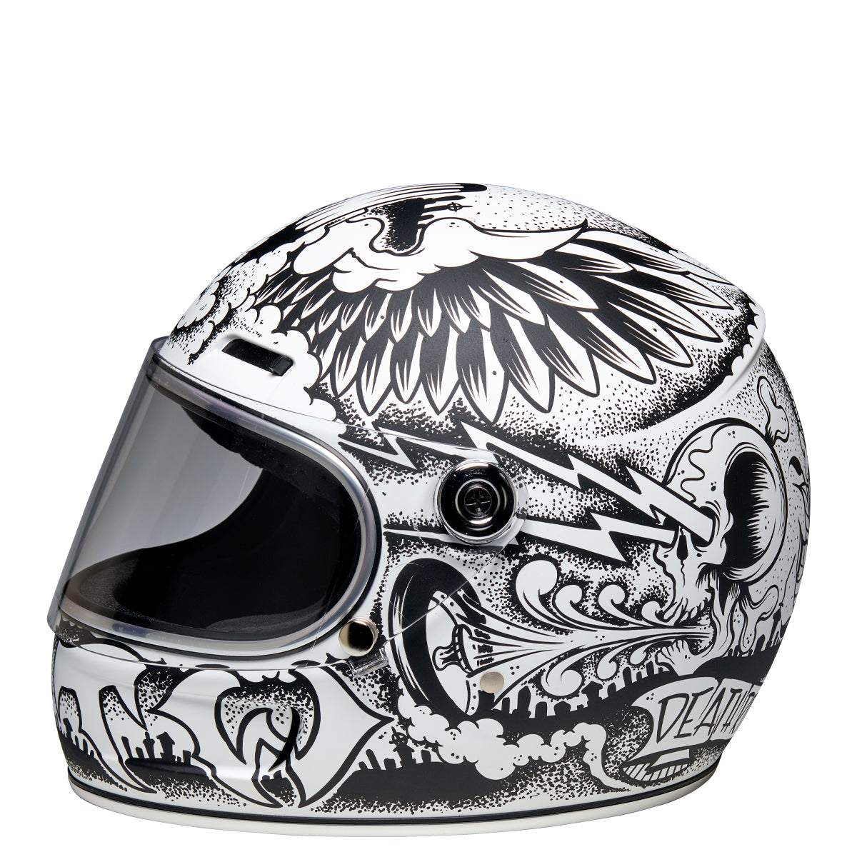 Custom Painted Gringo SV Helmet by Darren Mckeag