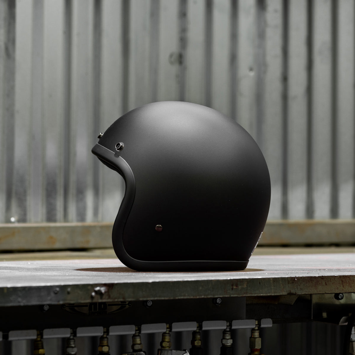 Biltwell Bonanza Helmet DOT Approved - Flat Black