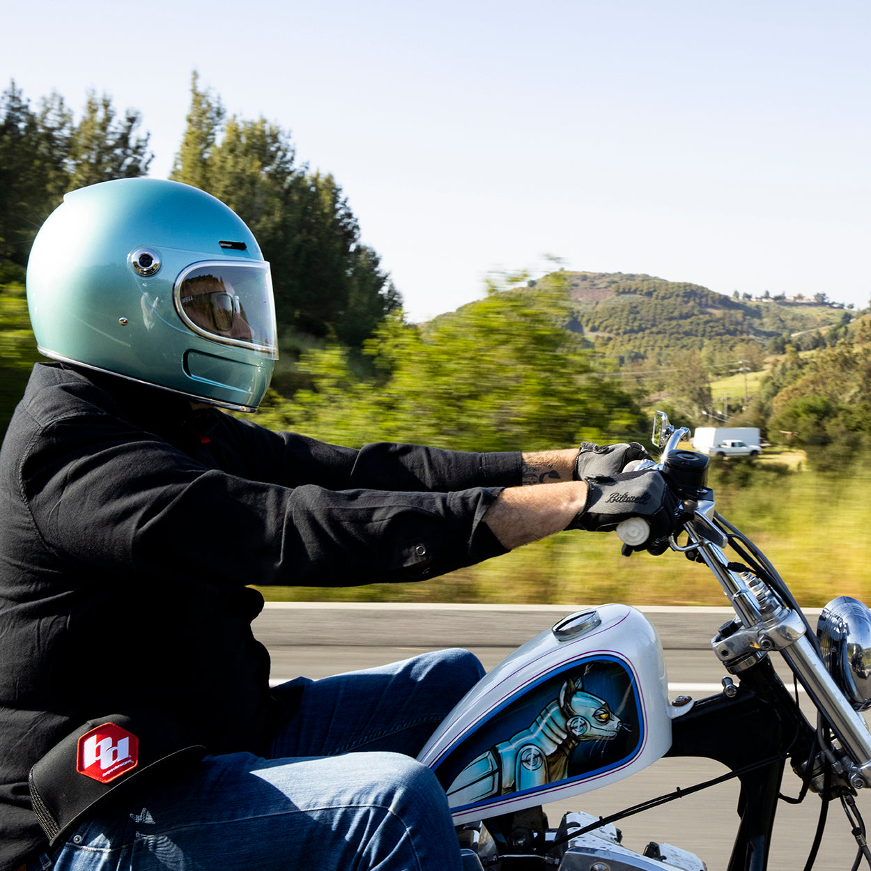 Gringo store motorcycle helmet