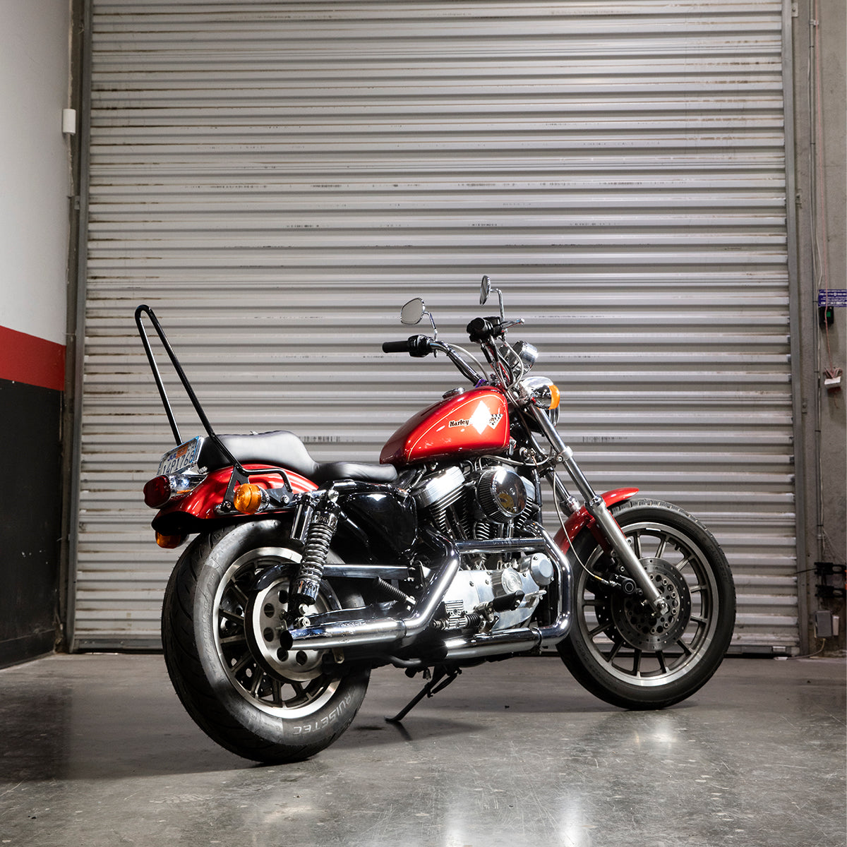 Sportster with cheap sissy bar