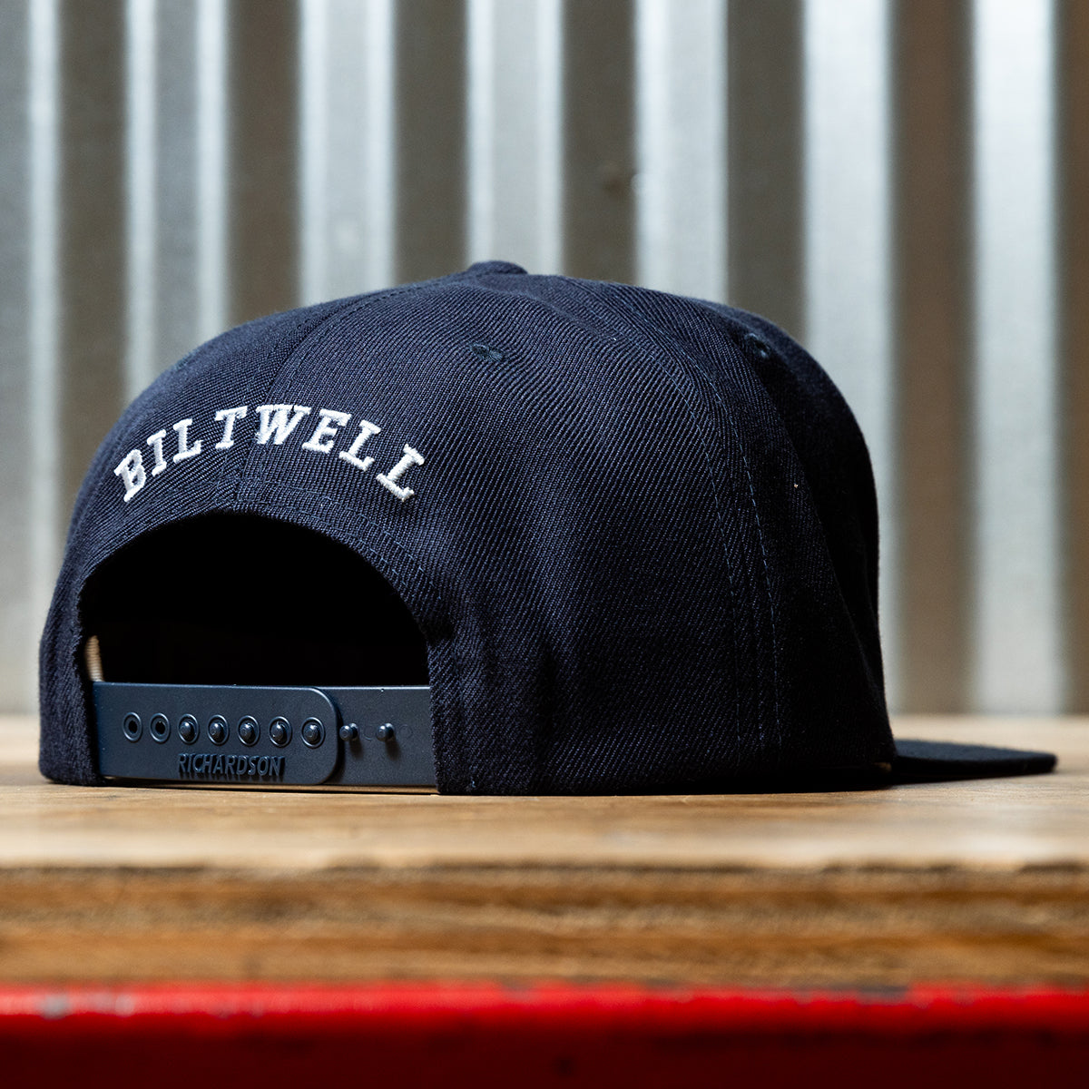 Script B Snap Back - Navy