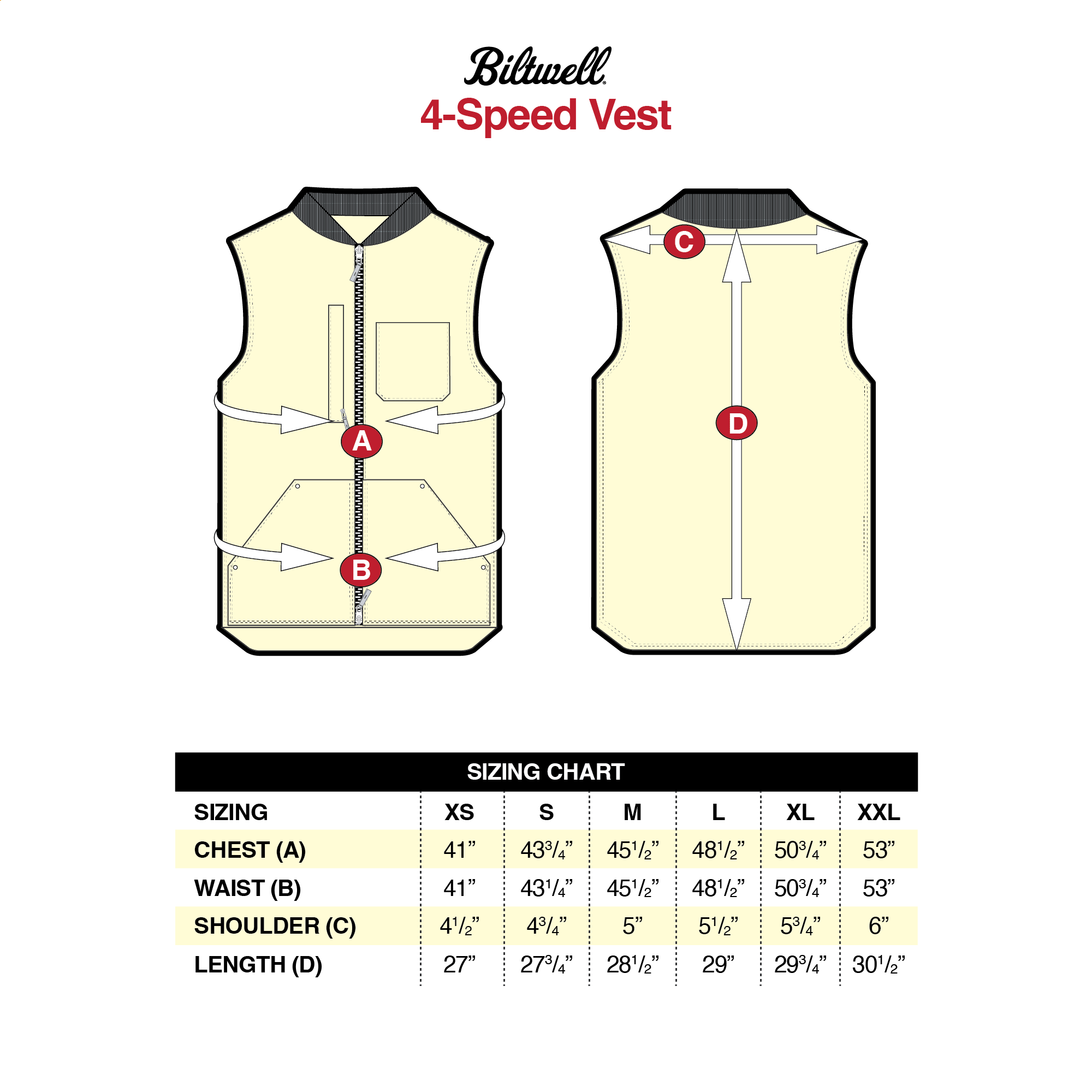 4 Speed Vest - Black