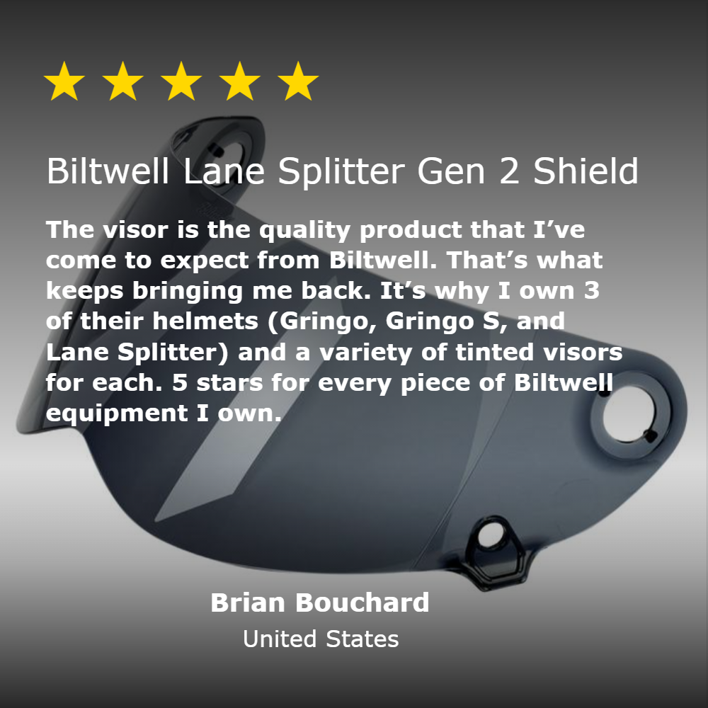 Lane Splitter Gen 2 Shield - Dark Smoke