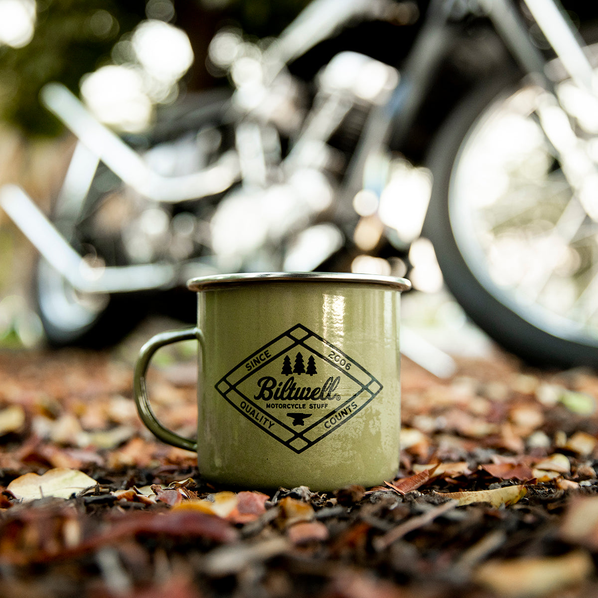 Camp mug on sale